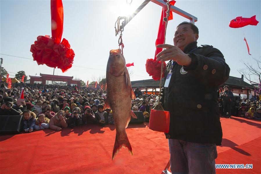 #CHINA-JIANGSU-NANTONG-WINTER FISHING FESTIVAL (CN)