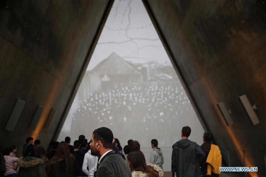 MIDEAST-JERUSALEM-YAD VASHEM-INTERNATIONAL HOLOCAUST REMEMBRANCE DAY