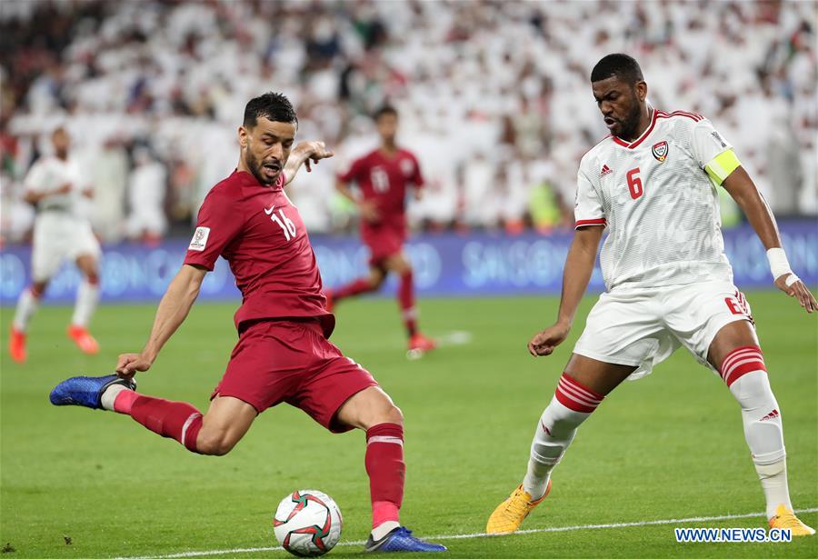 (SP)UAE-ABU DHABI-SOCCER-AFC ASIAN CUP 2019-SEMIFINAL-UAE VS QAT