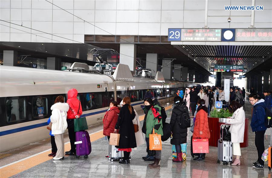 CHINA-SPRING FESTIVAL-HOLIDAY END-TRAVEL RUSH (CN)