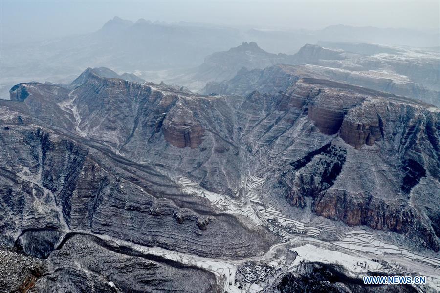 #CHINA-HEBEI-TAIHANG MOUNTAIN-SNOW SCENERY (CN)