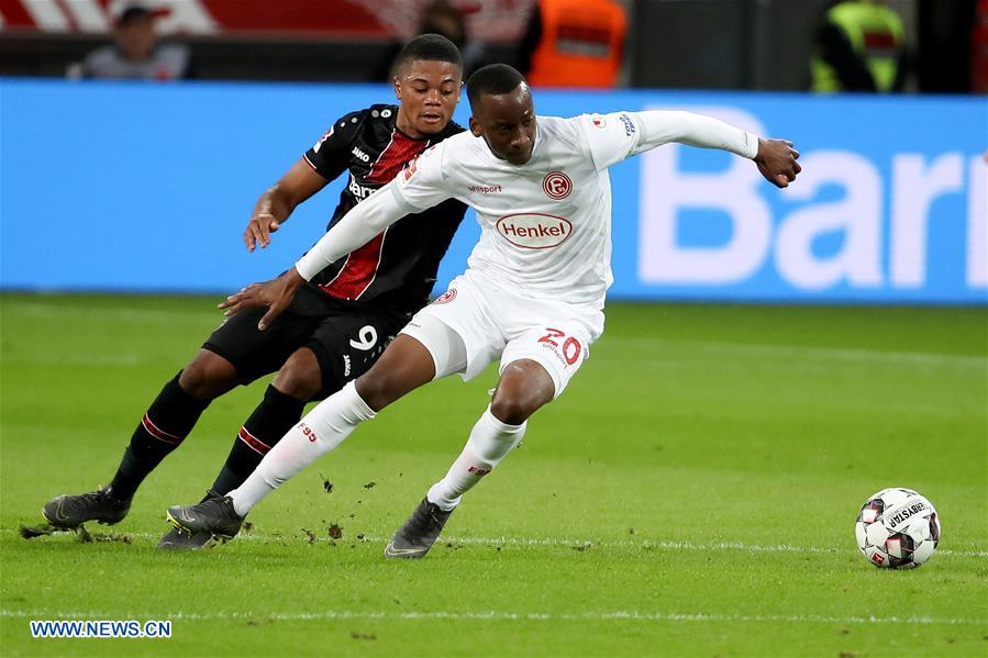 (SP)GERMANY-LEVERKUSEN-SOCCER-BUNDESLIGA-LEVERKUSEN VS DUESSELDORF