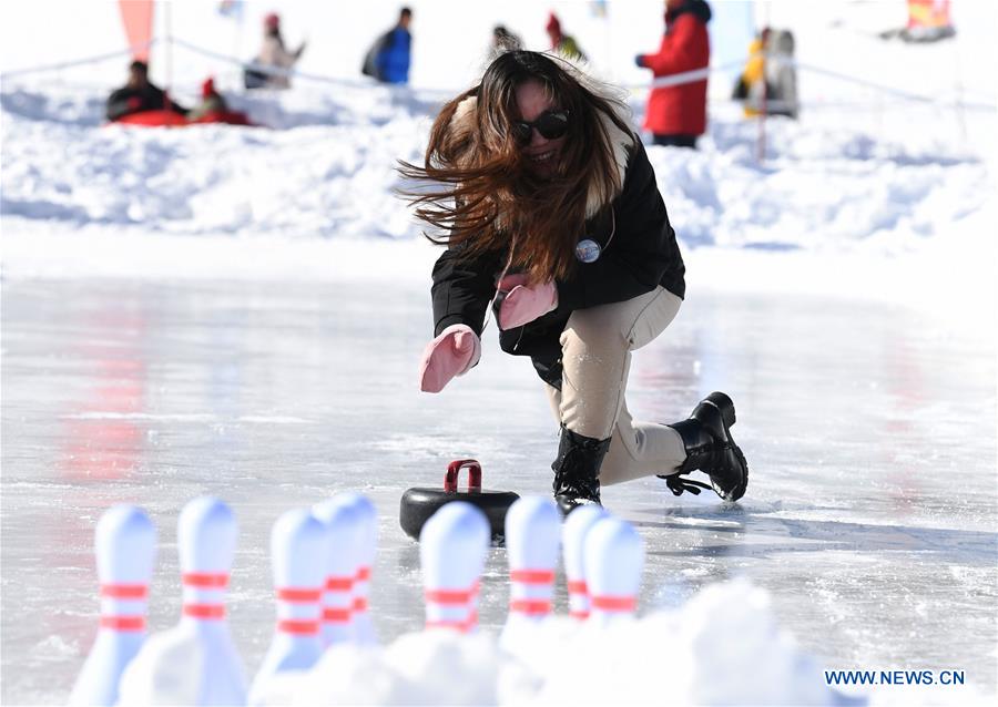 CHINA-XINJIANG-TIANCHI LAKE-WINTER TOURISM (CN)