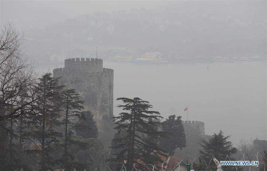 TURKEY-ISTANBUL-HEAVY FOG