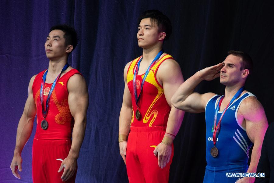 (SP)AUSTRALIA-MELBOURNE-WORLD CUP GYMNASTICS