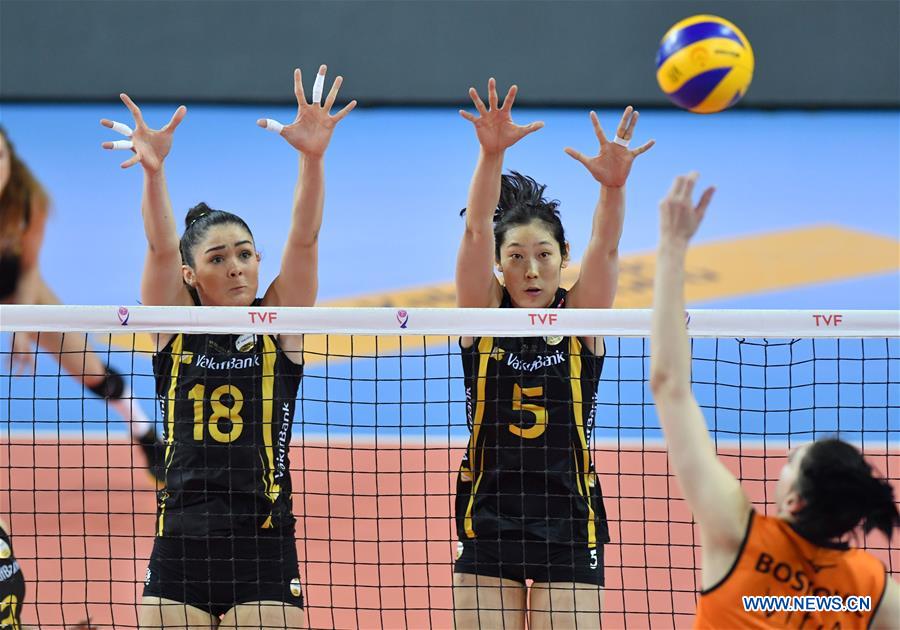 (SP)TURKEY-ISTANBUL-VOLLEYBALL-TURKISH WOMEN'S VOLLEYBALL LEAGUE