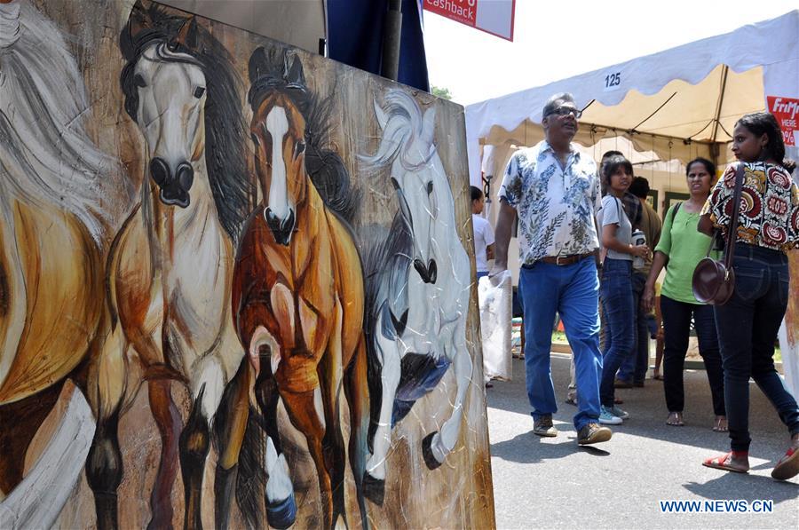 SRI LANKA-COLOMBO-OPEN AIR ART FAIR