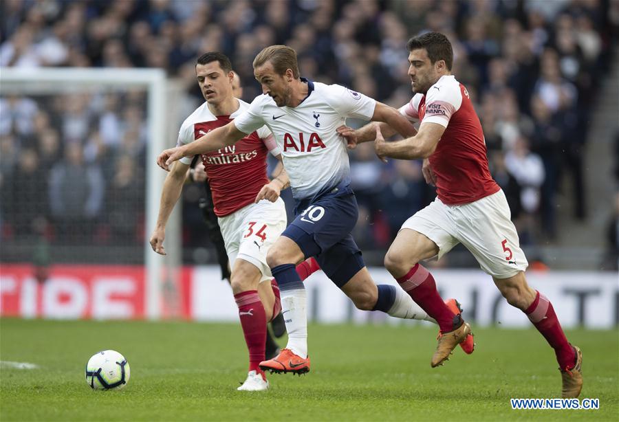 (SP)BRITAIN-LONDON-FOOTBALL-PREMIER LEAGUE-TOT HOTSPUR VS ARSENAL