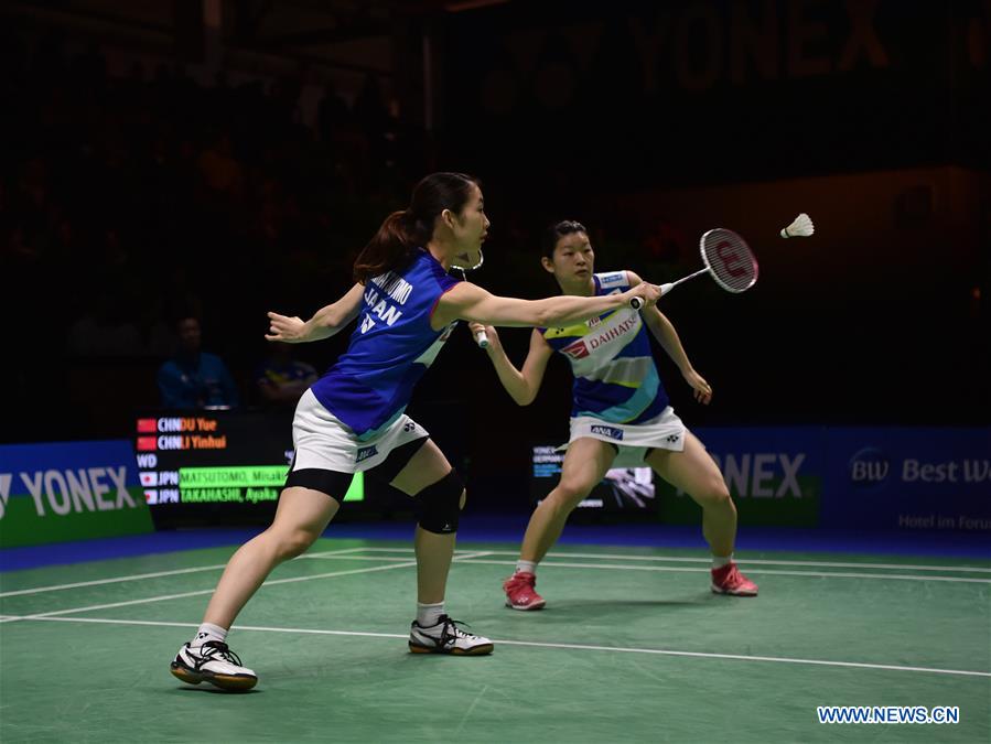 (SP)GERMANY-MULHEIM-BADMINTON-GERMAN OPEN 2019-WOMEN'S DOUBLES-FINAL