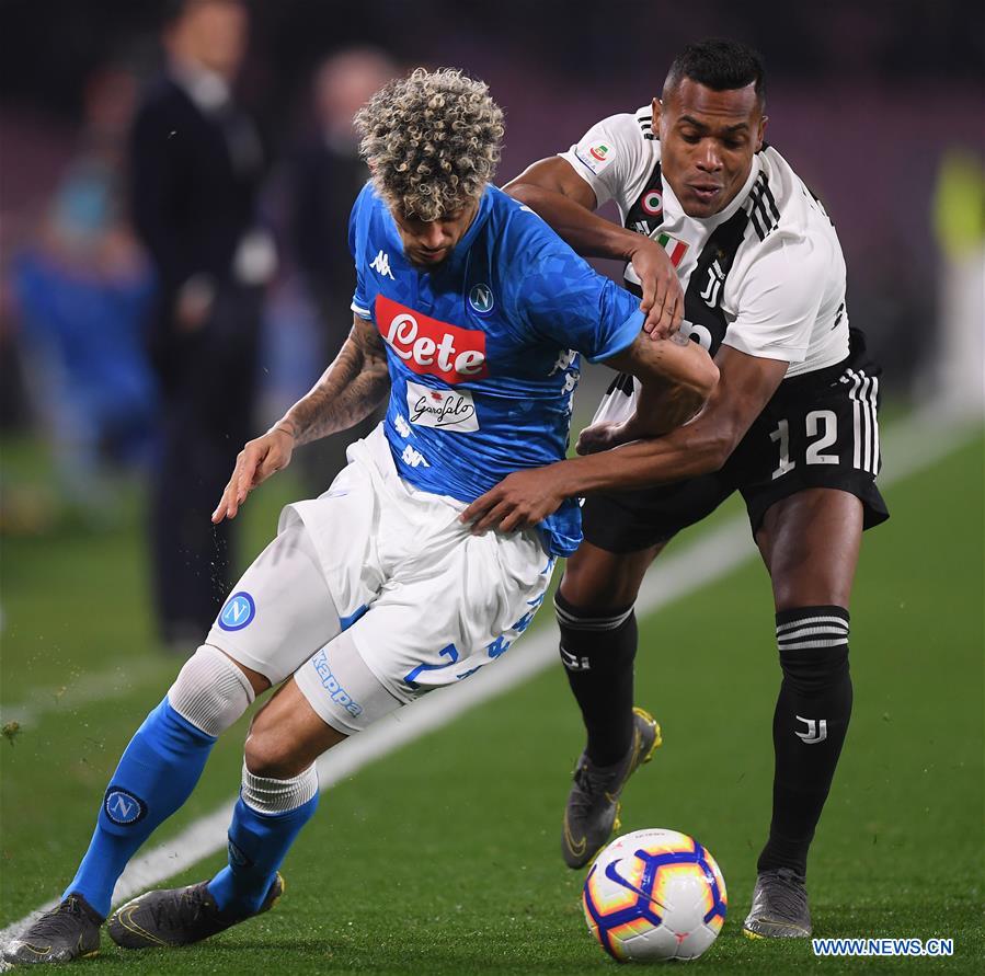 (SP)ITALY-NAPOLI-SOCCER-SERIE A-NAPOLI-JUVENTUS