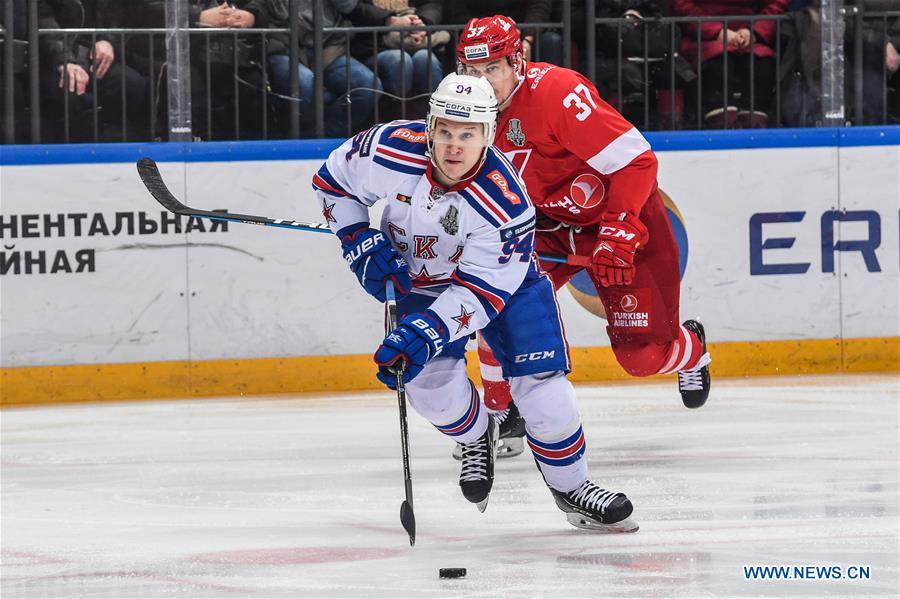 (SP)RUSSIA-MOSCOW-KHL-SPARTAK VS SKA