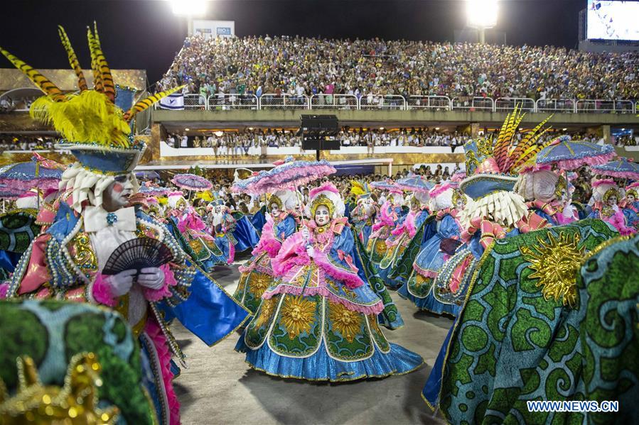 BRAZIL-RIO DE JANEIRO-CARNIVAL-PARADE