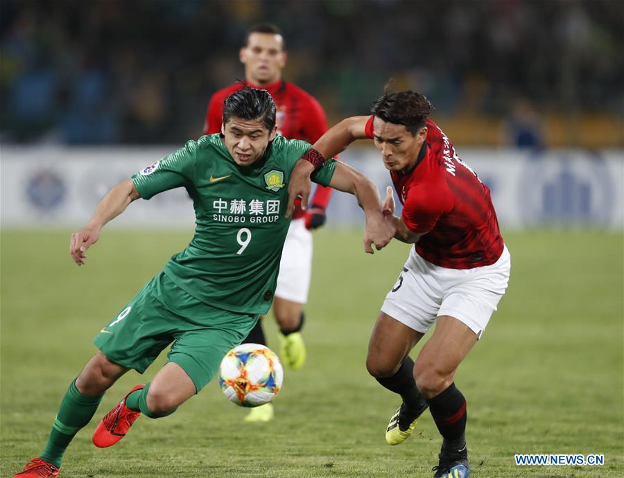 (SP)CHINA-BEIJING-SOCCER-AFC CHAMPIONS LEAGUE-GROUP G-BEIJING FC VS URAWA RED DIAMONDS