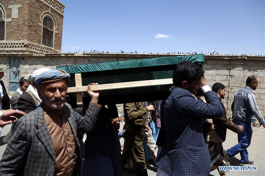 YEMEN-SANAA-AIRSTRIKE VICTIM-FUNERAL