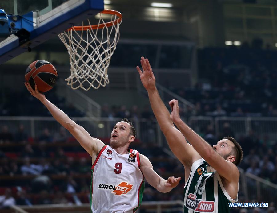 (SP)GREECE-ATHENS-PANATHINAIKOS-BASKONIA-EUROLEAGUE