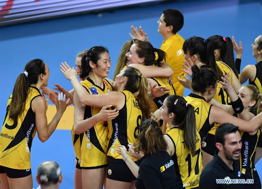 (SP)TURKEY-ISTANBUL-VOLLEYBALL-CEV CHAMPIONSHIPS LEAGUE-QUARTERFINAL