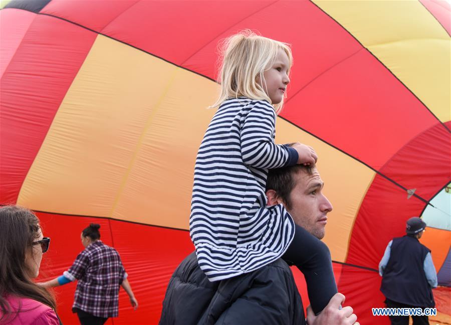 NEW ZEALAND-HAMILTON-HOT AIR BALLOON FESTIVAL-CLOSING