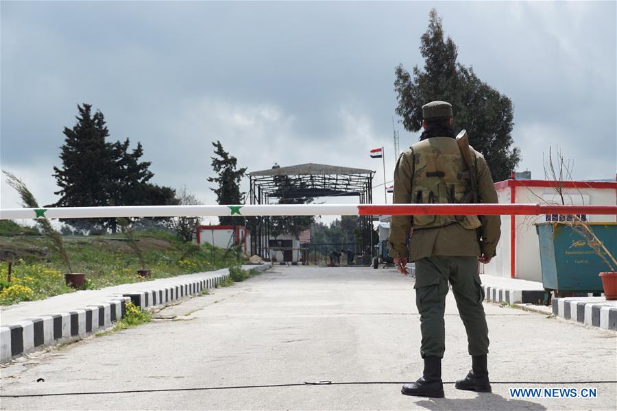 SYRIA-GOLAN HEIGHTS-QUNEITRA CROSSING