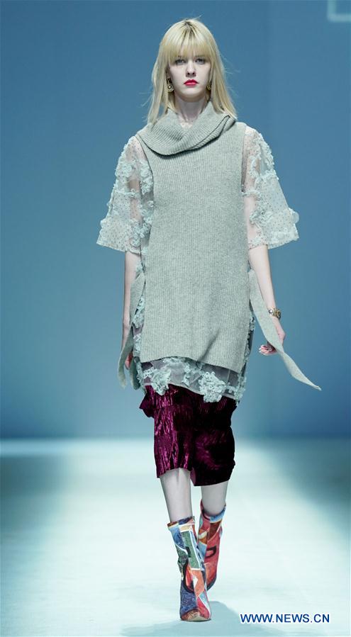 CHINA-BEIJING-FASHION WEEK-CHEN YU (CN)