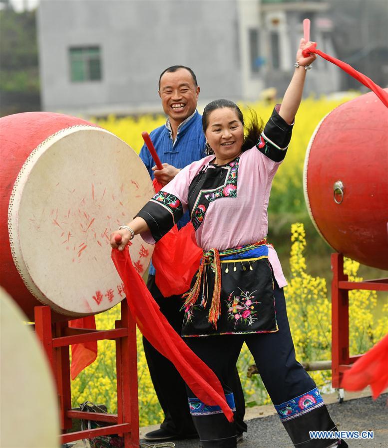 #CHINA-HUNAN-XIANGXI-PEACH FLOWER FAIR (CN)