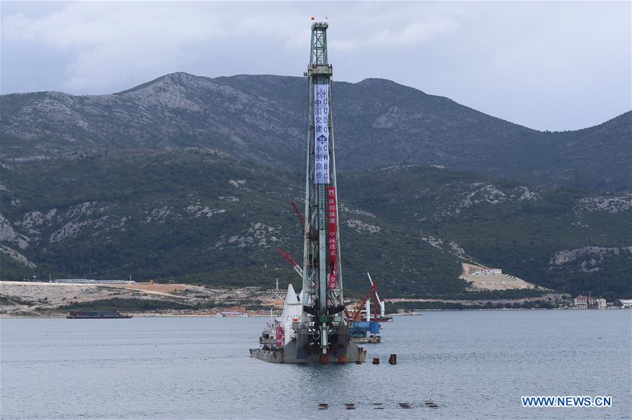 CROATIA-PELJESAC-CHINA-BRIDGE