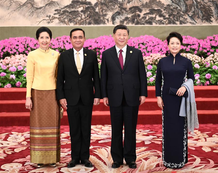 (BRF)CHINA-BEIJING-BELT AND ROAD FORUM-XI JINPING-BANQUET (CN)