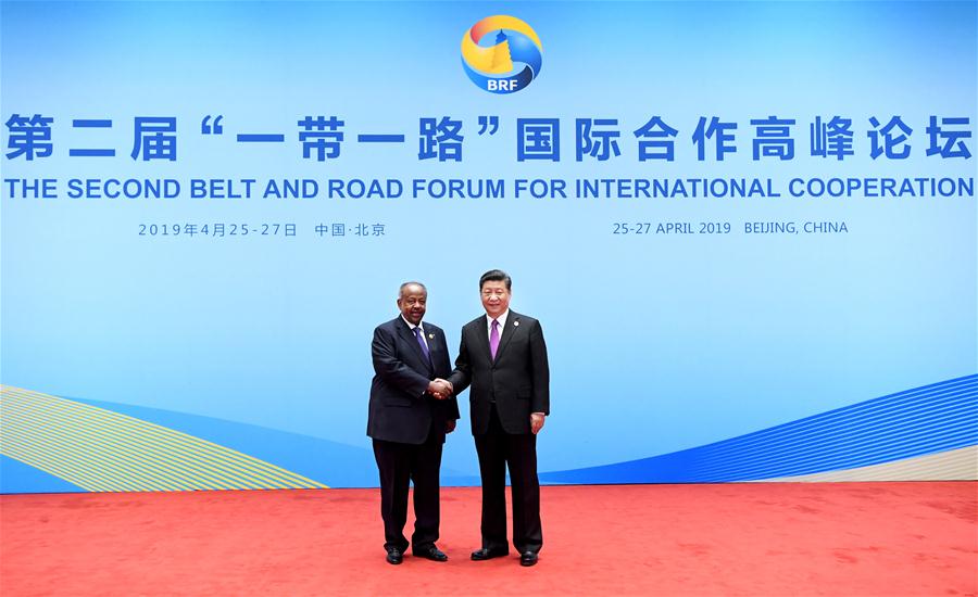 (BRF)CHINA-BEIJING-BELT AND ROAD FORUM-XI JINPING-LEADERS' ROUNDTABLE MEETING (CN)