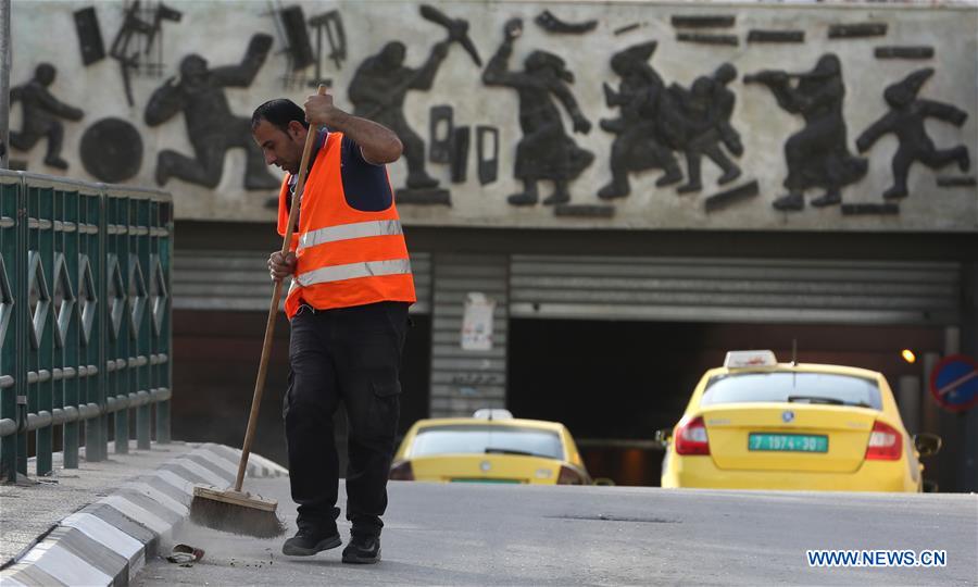 MIDEAST-NABLUS-WORKERS-LABOR DAY