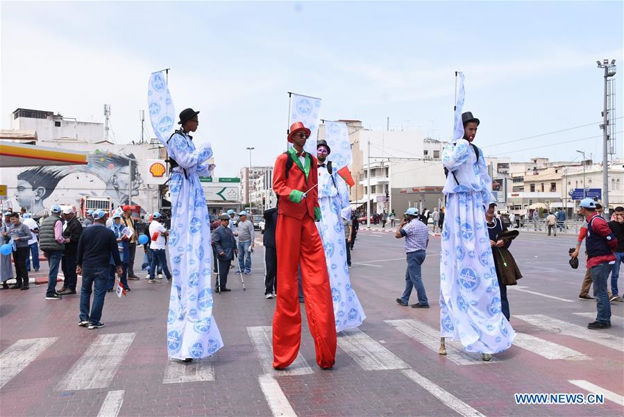 MOROCCO-RABAT-LABOR DAY-RALLY