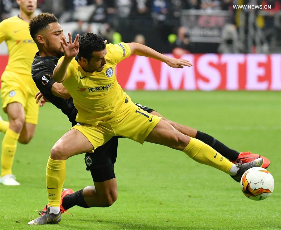 (SP)GERMANY-FRANKFURT-FOOTBALL-EUROPA LEAGUE-FRANKFURT VS CHELSEA