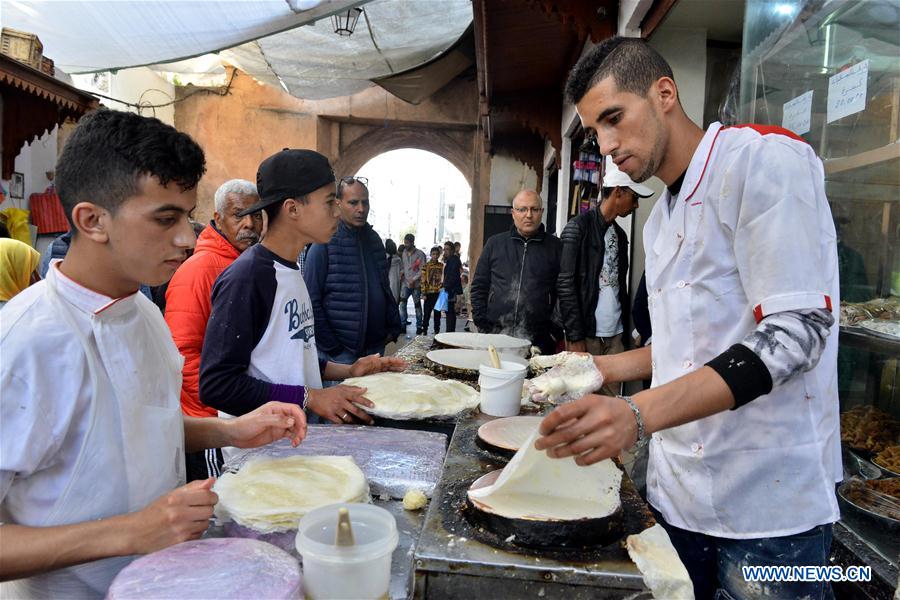 MOROCCO-RABAT-RAMADAN-MARKET