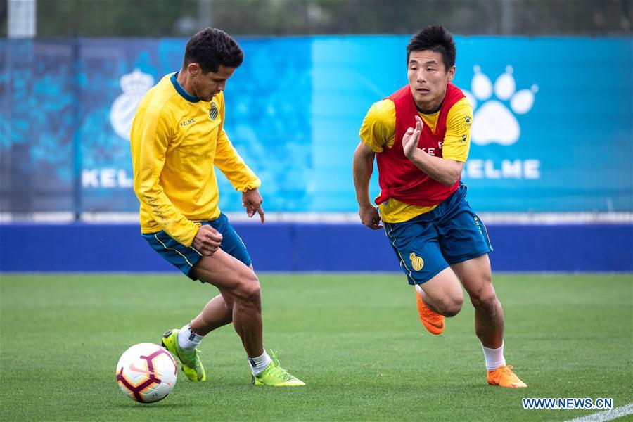 (SP)SPAIN-BARCELONA-RCD ESPANYOL-TRAINING