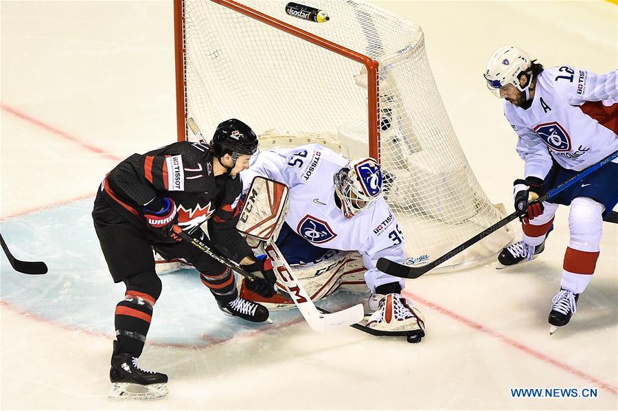 (SP)SLOVAKIA-KOSICE-ICE HOCKEY-IIHF-WORLD CHAMPIONSHIP-GROUP A-CAN VS FRA