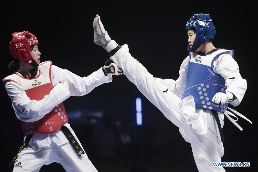 (SP) BRITAIN-MANCHESTER-TAEKWONDO-WORLD CHAMPIONSHIP-DAY 3