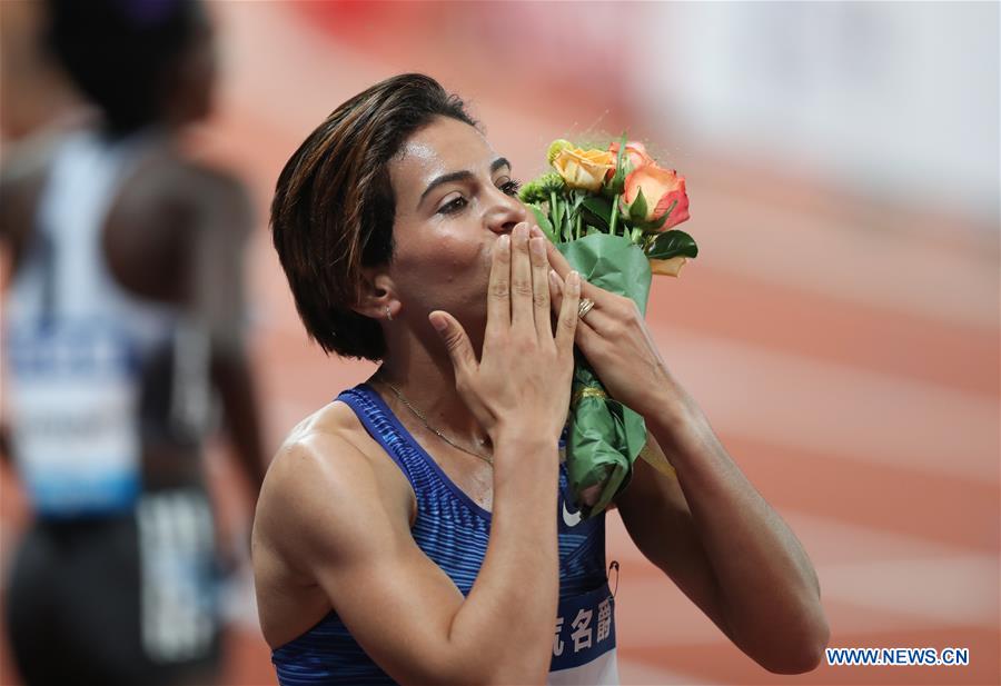 (SP)CHINA-SHANGHAI-ATHLETICS-IAAF-DIAMOND LEAGUE-WOMEN'S 1500M (CN)