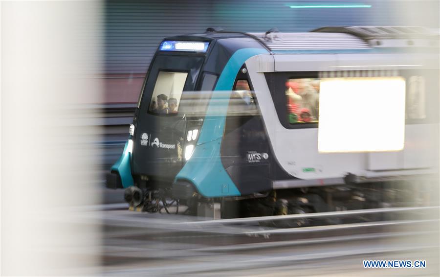 AUSTRALIA-SYDNEY-METRO-DRIVERLESS TRAIN