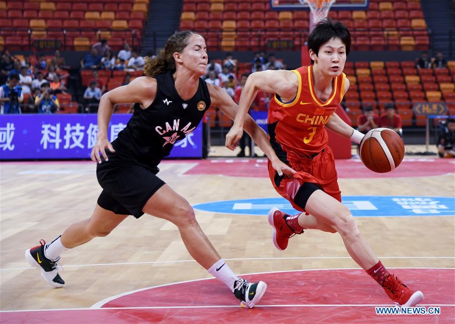 (SP)CHINA-QINGDAO-BASKETBALL-INTERNATIONAL WOMEN'S CHALLENGE