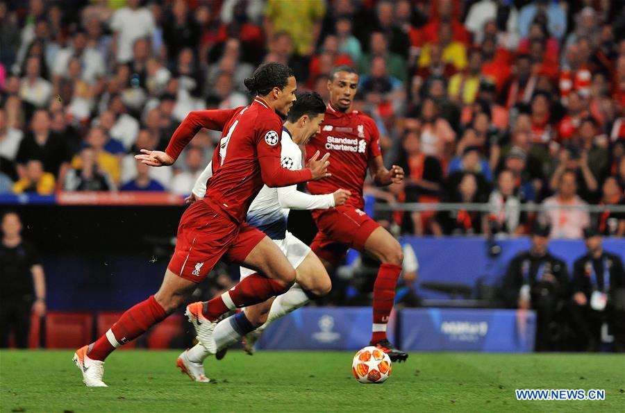 (SP)SPAIN-MADRID-UEFA CHAMPIONS LEAGUE-FINAL-LIVERPOOL VS HOTSPUR