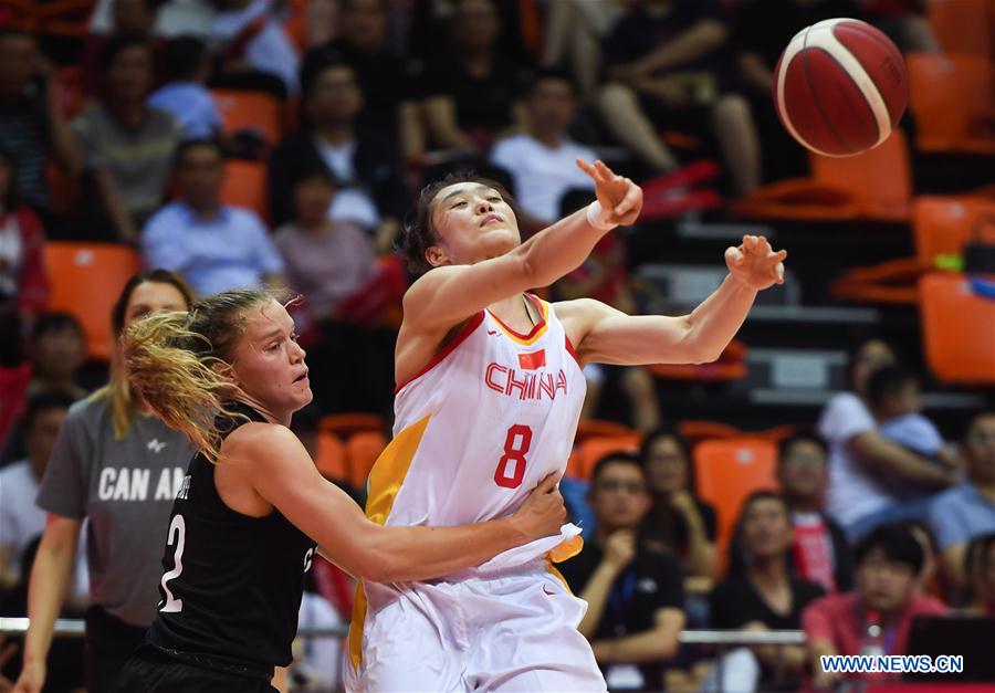 (SP)CHINA-HAIAN-BASKETBALL-INTERNATIONAL WOMEN'S CHALLENGE (CN)