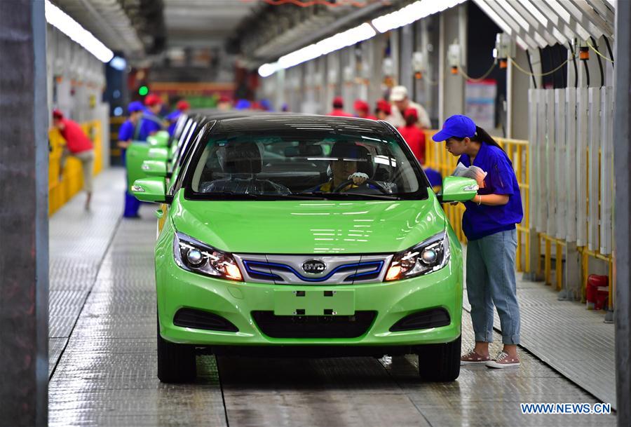 CHINA-NEW ENERGY VEHICLES-SALES (CN)