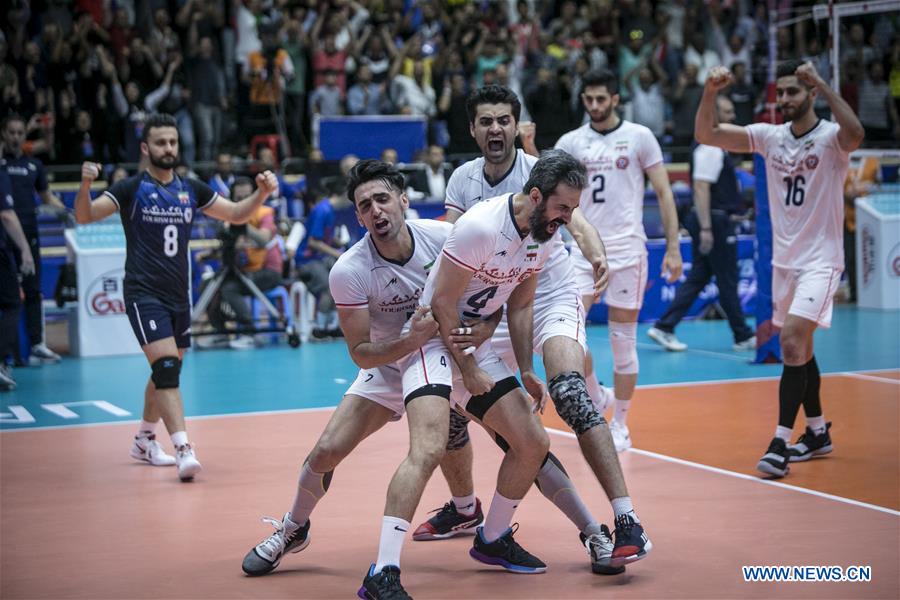 (SP)IRAN-URMIA-FIVB VOLLEYBALL LEAGUE-RUSSIA VS IRAN