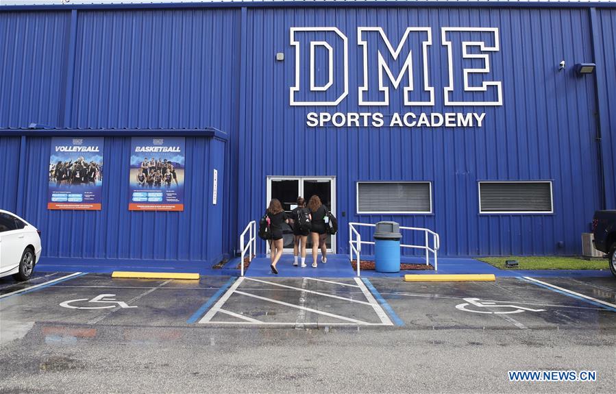 U.S.-FLORIDA-DAYTONA BEACH-DME SPORTS ACADEMY-CHINA-YOUTH EXCHANGE