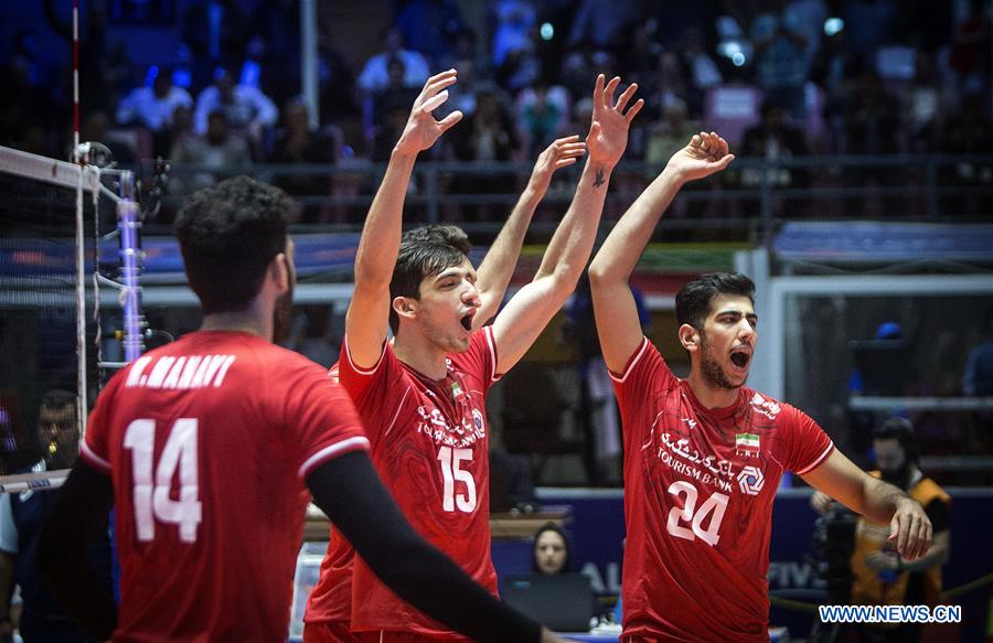 (SP)IRAN-ARDABIL-FIVB VOLLEYBALL LEAGUE-IRAN VS AUSTRALIA