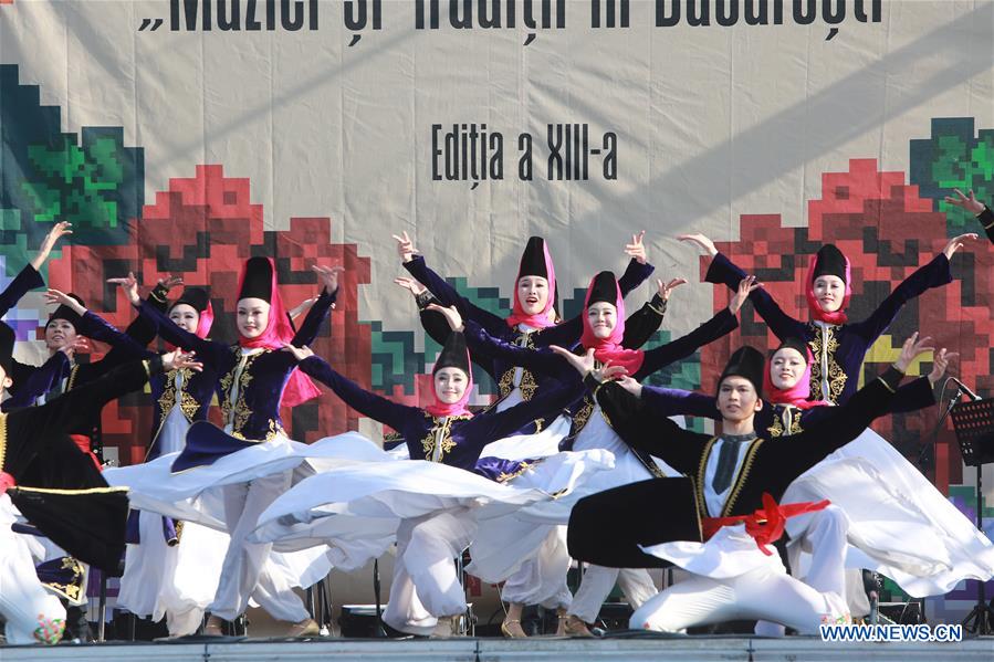 ROMANIA-BUCHAREST-FOLKLORE FESTIVAL 