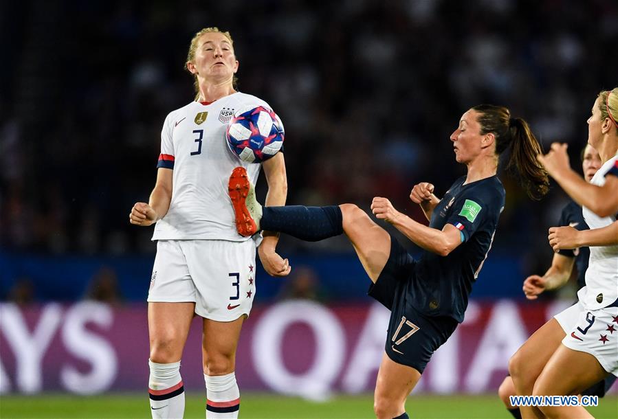 (SP)FRANCE-PARIS-FIFA WOMEN'S WORLD CUP-QUARTERFINAL-FRA VS USA