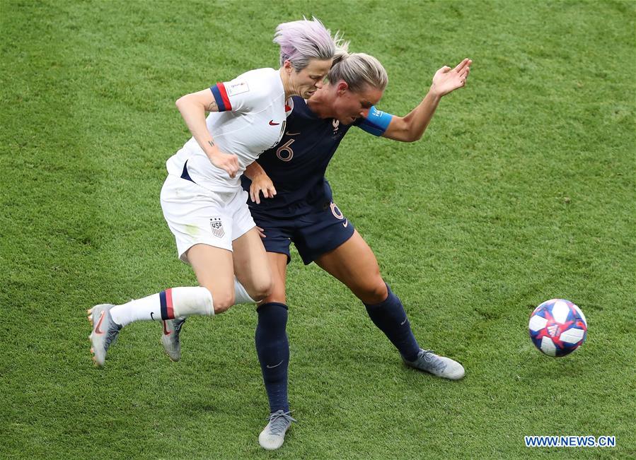 (SP)FRANCE-PARIS-FIFA WOMEN'S WORLD CUP-QUARTERFINAL-FRA VS USA