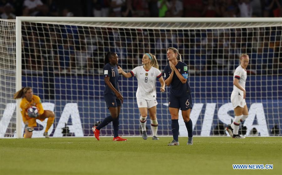 (SP)FRANCE-PARIS-FIFA WOMEN'S WORLD CUP-QUARTERFINAL-FRA VS USA