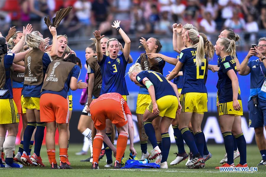 (SP)FRANCE-RENNES-FIFA WOMEN'S WORLD CUP-QUARTERFINALS-GER VS SWE