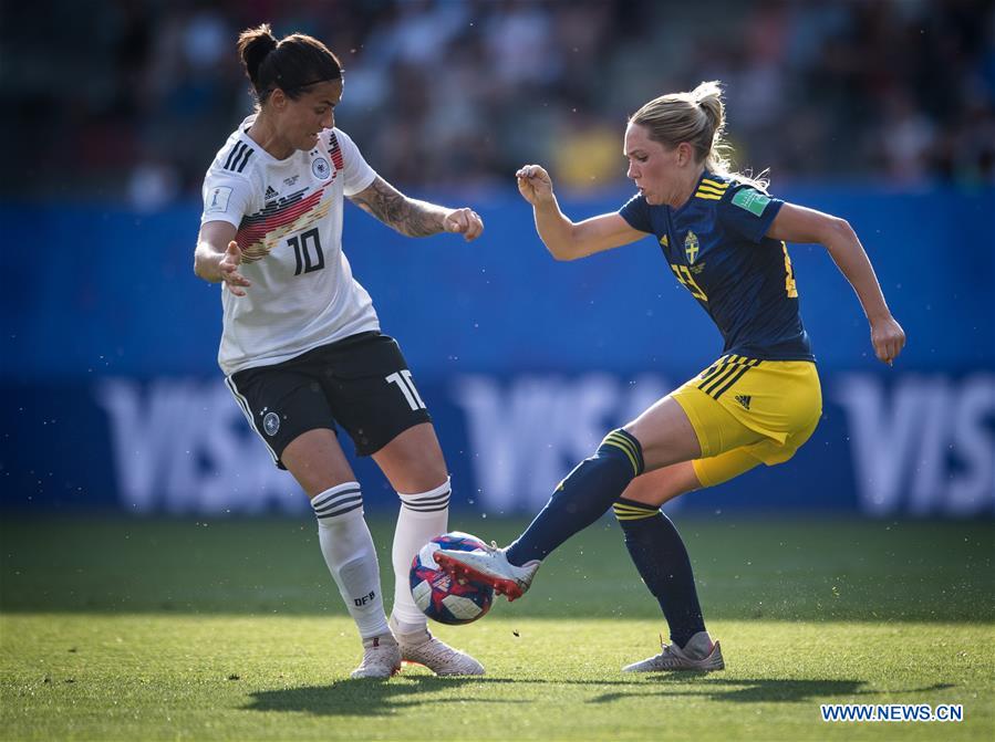 (SP)FRANCE-RENNES-FIFA WOMEN'S WORLD CUP-QUARTERFINALS-GER VS SWE