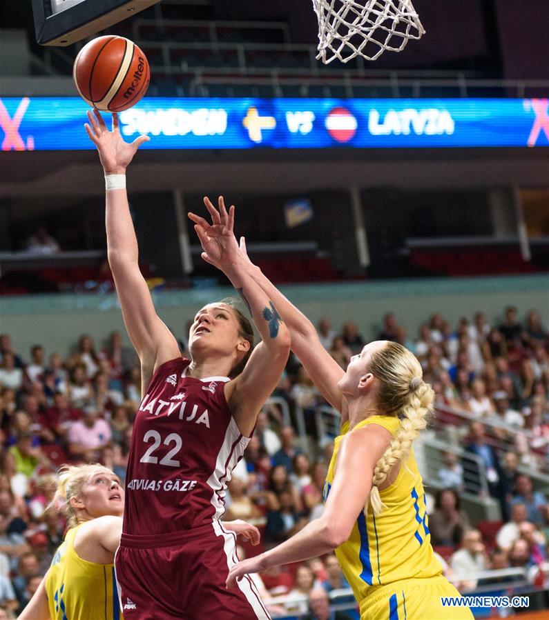 (SP)LATVIA-RIGA-EUROBASKET-SWEDEN VS LATVIA